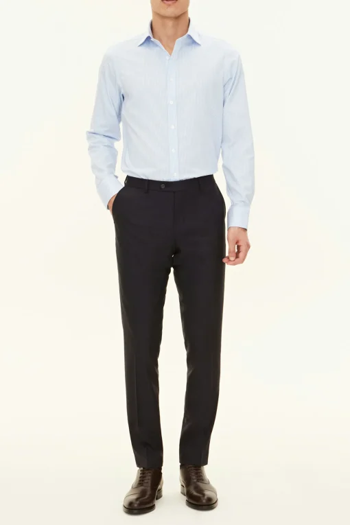 Slim Fit Cut Away Non-Iron Cotton Shirt