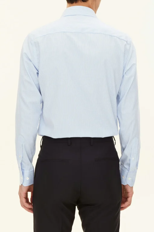 Slim Fit Cut Away Non-Iron Cotton Shirt