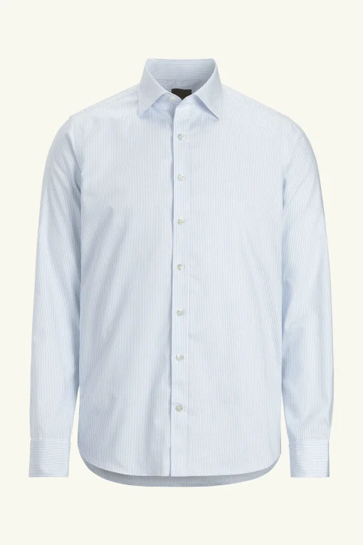Slim Fit Cut Away Non-Iron Cotton Shirt