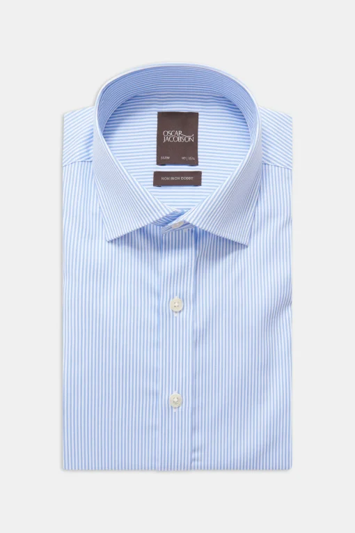 Slim Fit Cut Away Non-Iron Cotton Shirt