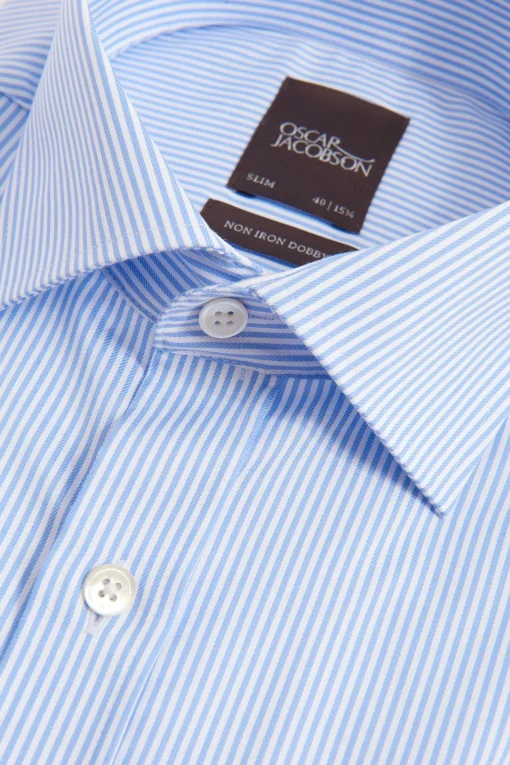 Slim Fit Cut Away Non-Iron Cotton Shirt