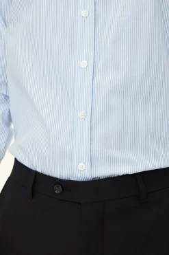 Slim Fit Cut Away Non-Iron Cotton Shirt