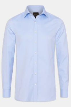 Slim Fit Cut Away Oxford Shirt