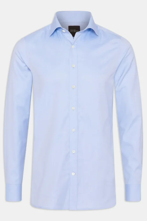 Slim Fit Cut Away Oxford Shirt