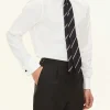 Slim Fit Cut Away Twill Shirt
