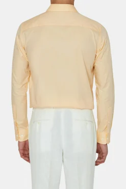 Slim Fit Cut Away Twill Shirt