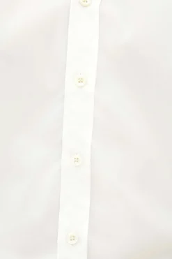 Slim Fit Cut Away Twill Shirt