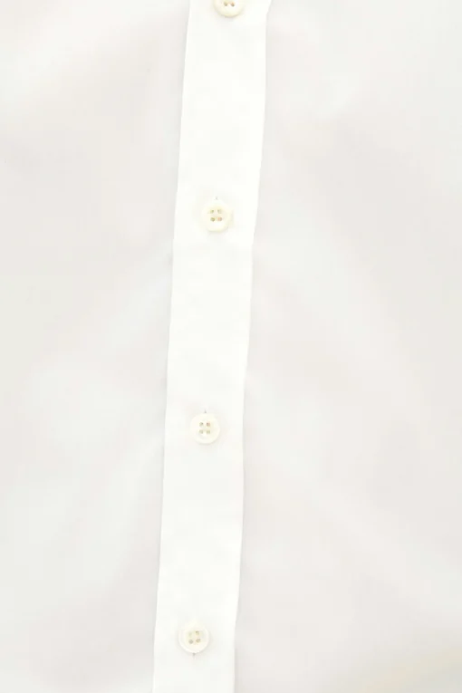 Slim Fit Cut Away Twill Shirt