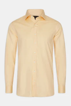 Slim Fit Cut Away Twill Shirt