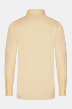 Slim Fit Cut Away Twill Shirt