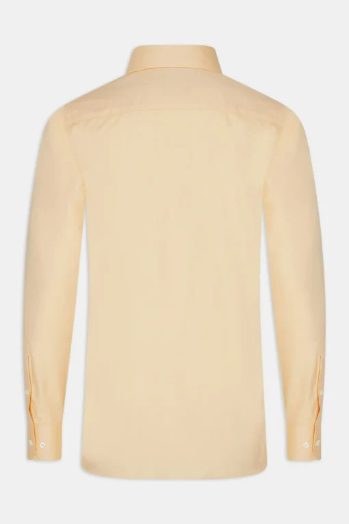 Slim Fit Cut Away Twill Shirt