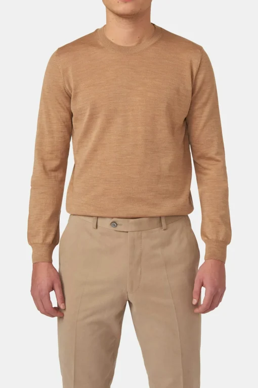 Slim Fit Extra Fine Merino Wool Roundneck