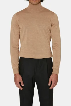 Slim Fit Extra Fine Merino Wool Rollneck