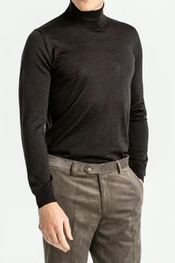 Slim Fit Extra Fine Merino Wool Rollneck