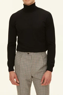 Slim Fit Extra Fine Merino Wool Rollneck