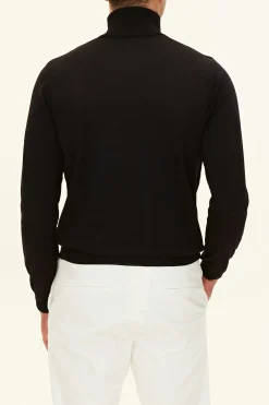 Slim Fit Extra Fine Merino Wool Rollneck