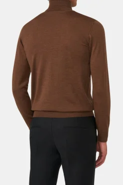 Slim Fit Extra Fine Merino Wool Rollneck