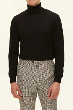 Slim Fit Extra Fine Merino Wool Rollneck