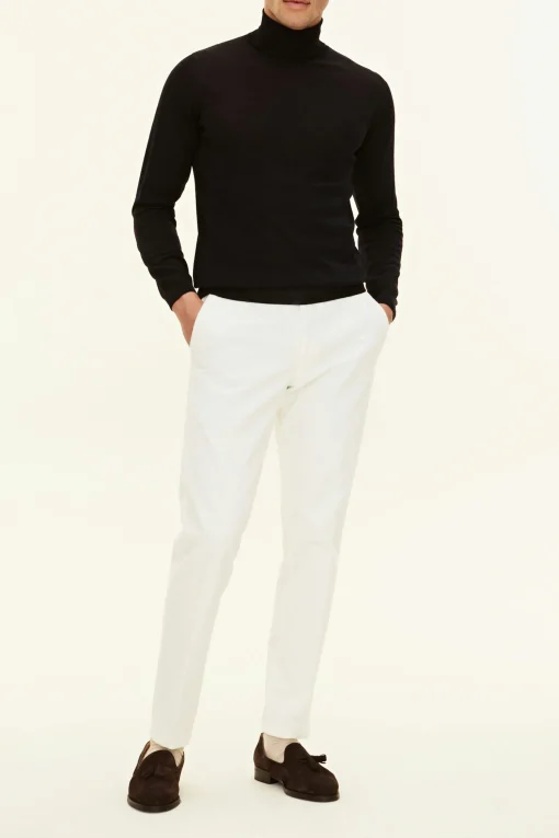 Slim Fit Extra Fine Merino Wool Rollneck