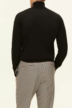 Slim Fit Extra Fine Merino Wool Rollneck