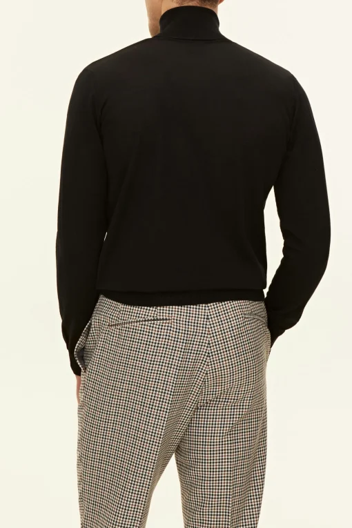 Slim Fit Extra Fine Merino Wool Rollneck