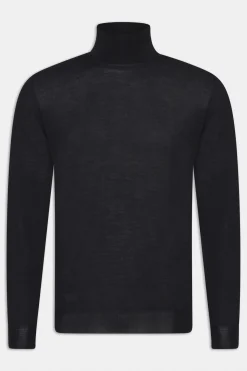 Slim Fit Extra Fine Merino Wool Rollneck