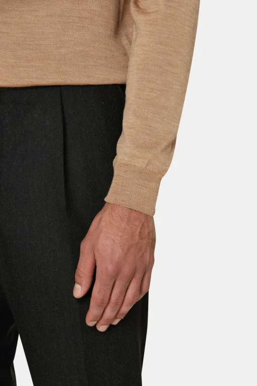 Slim Fit Extra Fine Merino Wool Rollneck