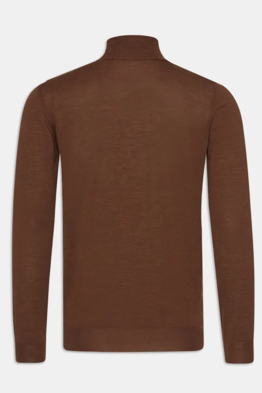 Slim Fit Extra Fine Merino Wool Rollneck