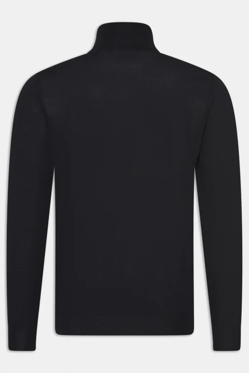 Slim Fit Extra Fine Merino Wool Rollneck
