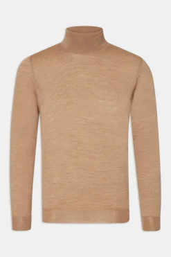 Slim Fit Extra Fine Merino Wool Rollneck