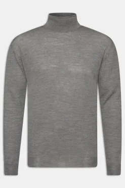 Slim Fit Extra Fine Merino Wool Rollneck