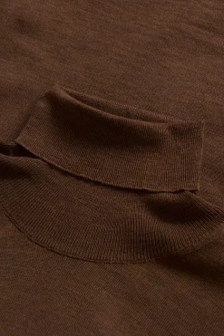 Slim Fit Extra Fine Merino Wool Rollneck