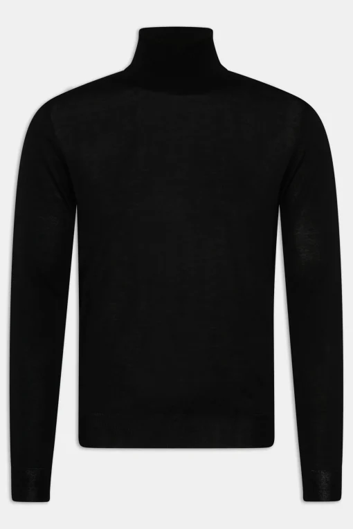 Slim Fit Extra Fine Merino Wool Rollneck