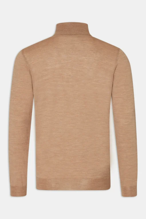 Slim Fit Extra Fine Merino Wool Rollneck