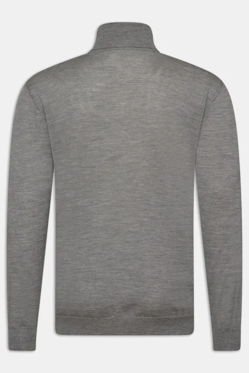 Slim Fit Extra Fine Merino Wool Rollneck