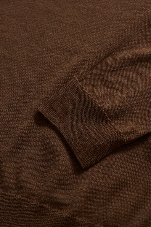 Slim Fit Extra Fine Merino Wool Rollneck