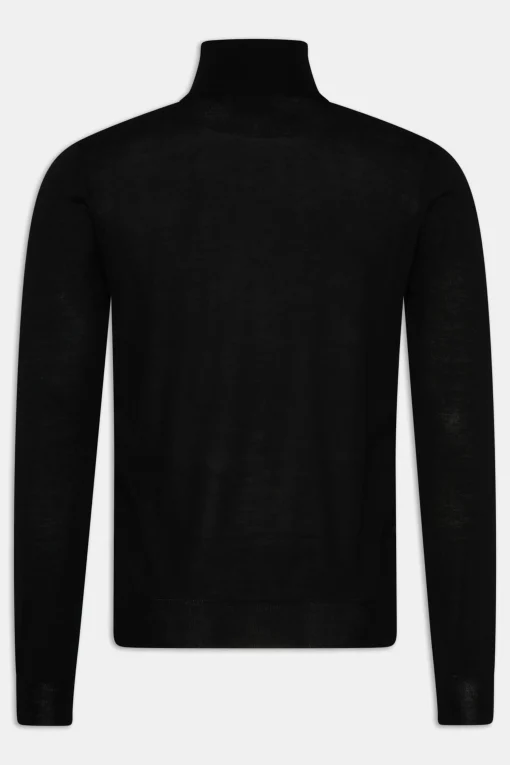Slim Fit Extra Fine Merino Wool Rollneck