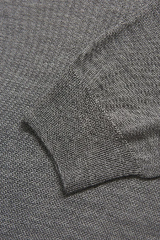 Slim Fit Extra Fine Merino Wool Rollneck