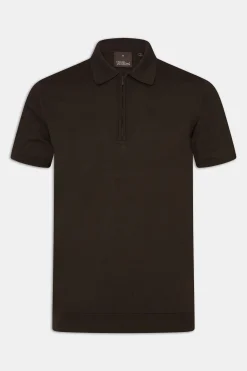 Slim Fit Fine Knitted Poloshirt