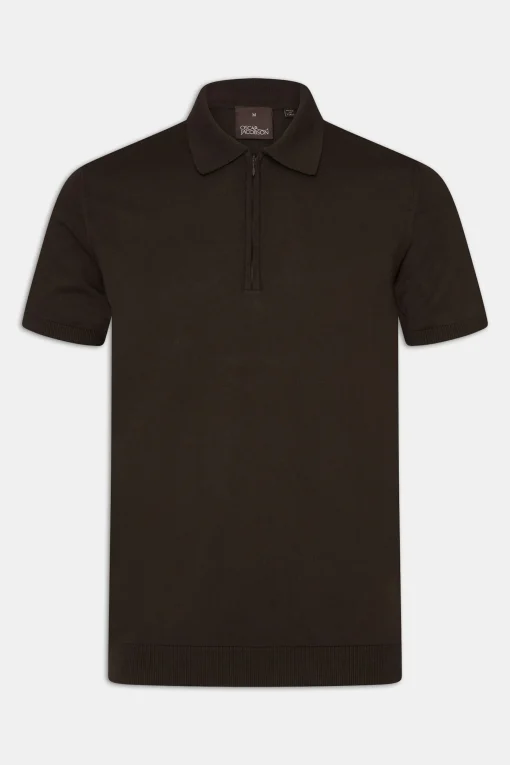 Slim Fit Fine Knitted Poloshirt