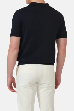 Slim Fit Fine Knitted Poloshirt