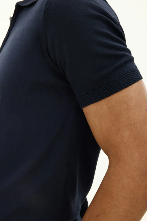 Slim Fit Fine Knitted Poloshirt