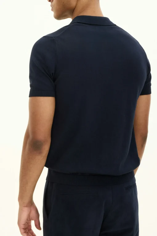 Slim Fit Fine Knitted Poloshirt