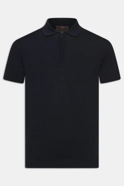 Slim Fit Fine Knitted Poloshirt