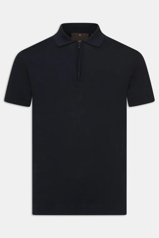 Slim Fit Fine Knitted Poloshirt