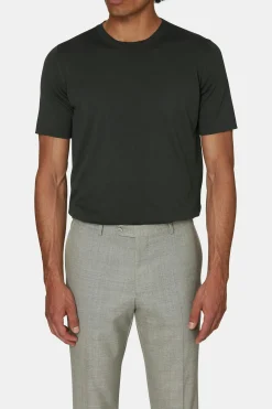 Slim Fit Fine Knitted T-shirt