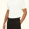 Slim Fit Fine Knitted T-shirt
