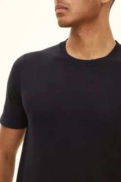 Slim Fit Fine Knitted T-shirt