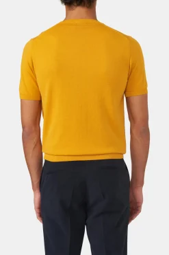 Slim Fit Fine Knitted T-shirt