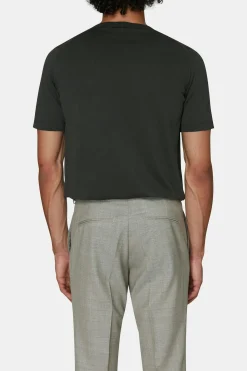 Slim Fit Fine Knitted T-shirt